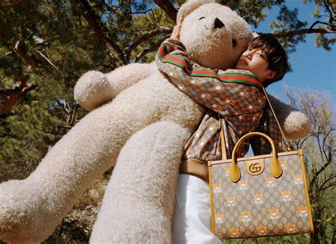 gucci kai bag|kai gucci teddy bear collection.